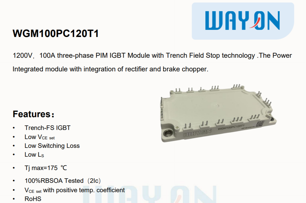 IGBT-WGM100PC120T1