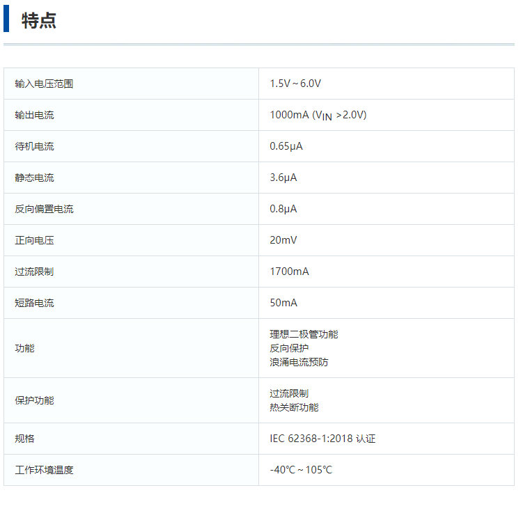 特瑞仕代理，TOREX代理商，TOREX 负载开关IC，TOREX XC8110/XC8111系列.png