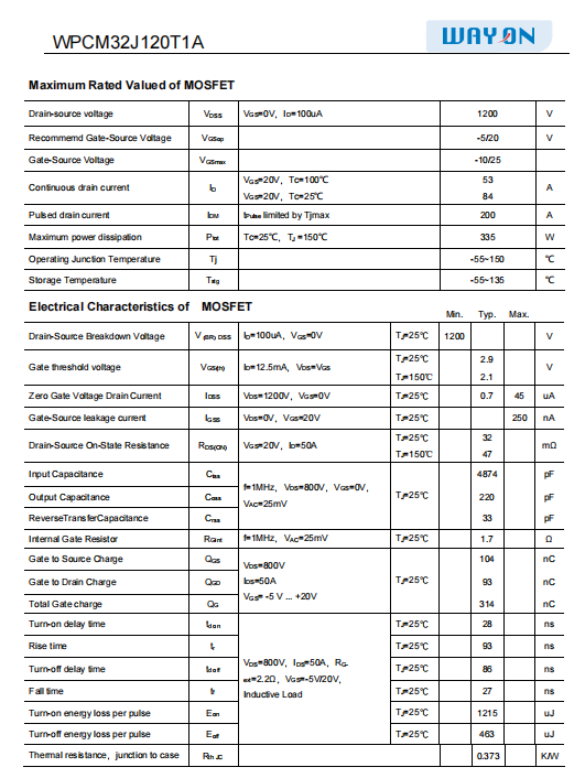 Wayon,维安SiC碳化硅MOS,维安GaN氮化镓MOS,新能源汽车OBC,充电桩,工业电源,光伏逆变.png